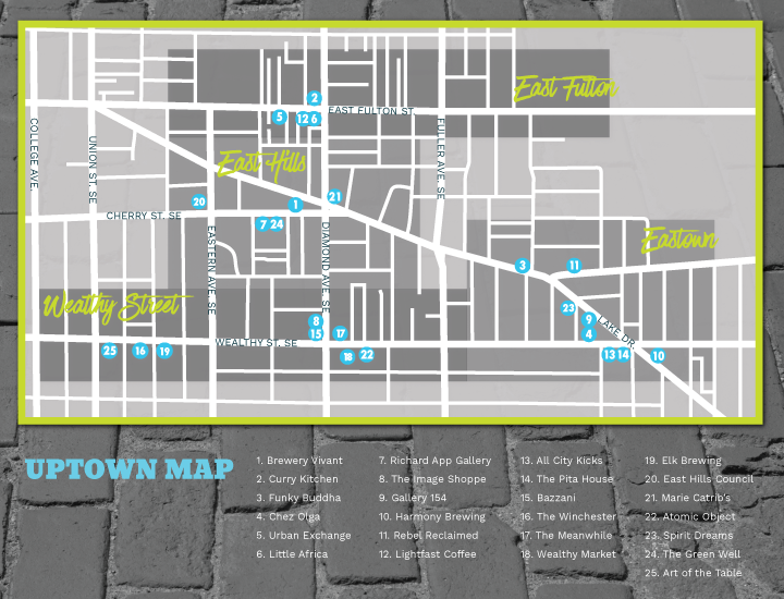 Uptown Map